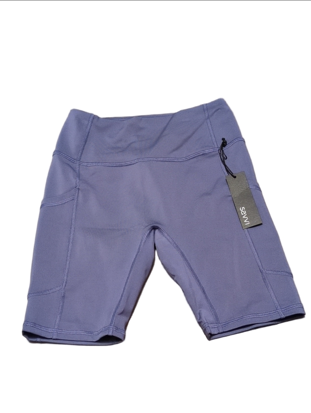 Savvy Larisa Purple Bike Shorts Size Small